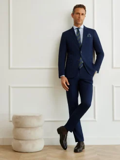 Trajes|Trajes<Alvaro Moreno AMERICANA MICRO BIRD Azul Marino