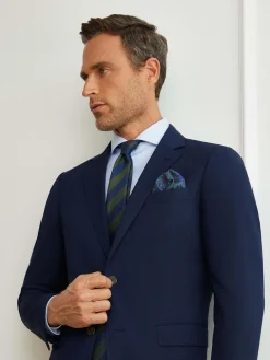 Trajes|Trajes<Alvaro Moreno AMERICANA MICRO BIRD Azul Marino