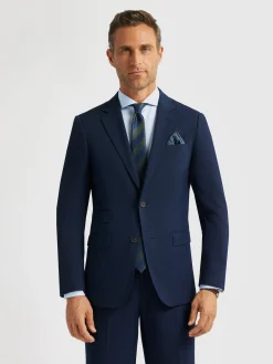 Trajes|Trajes<Alvaro Moreno AMERICANA MICRO BIRD Azul Marino