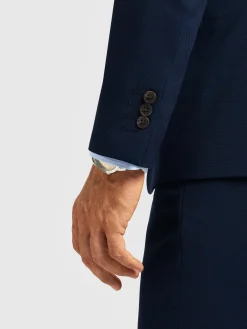 Trajes|Trajes<Alvaro Moreno AMERICANA MICRO BIRD Azul Marino