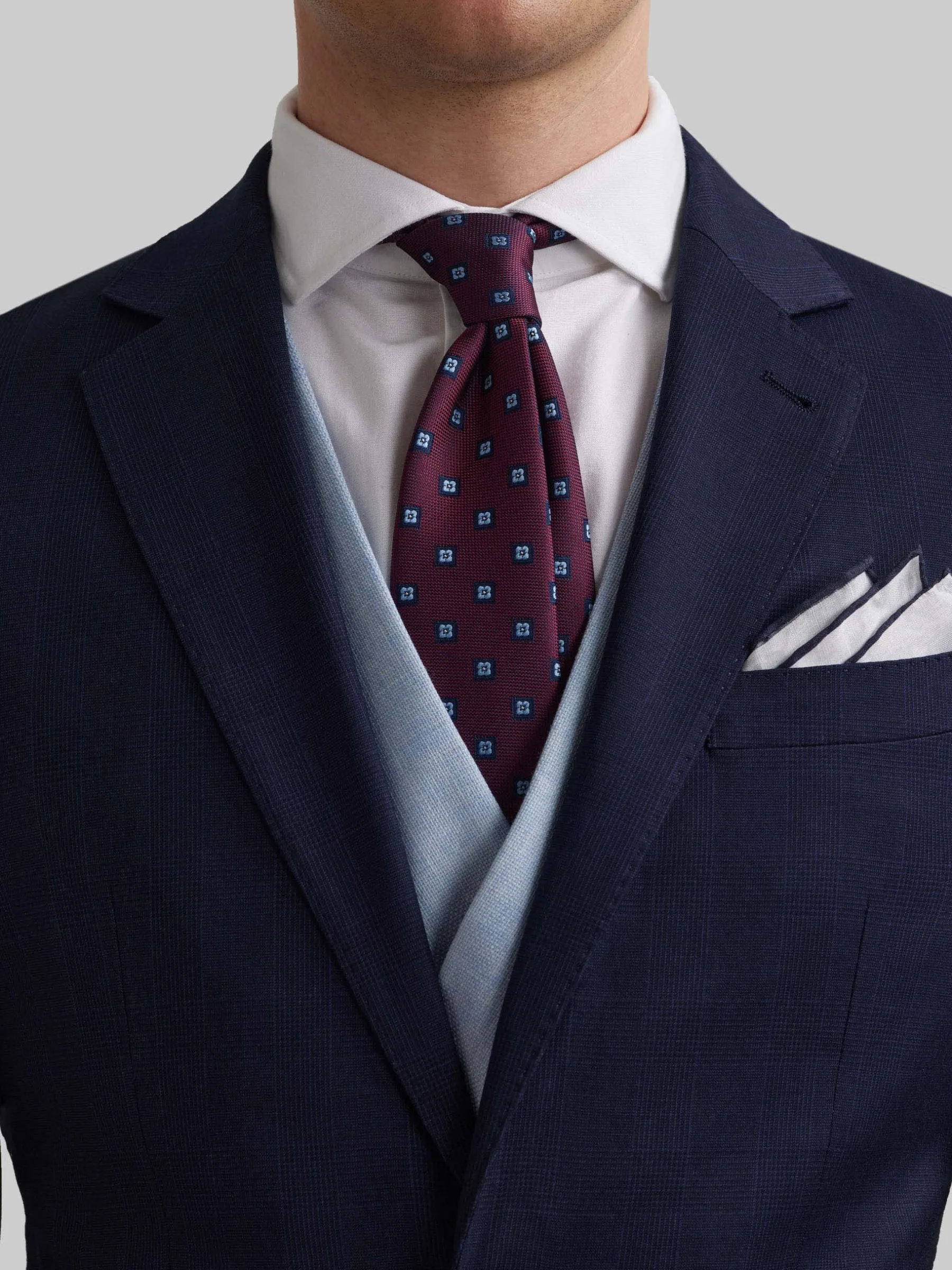 Trajes|Trajes<Alvaro Moreno AMERICANA MILANO GALES Azul Marino