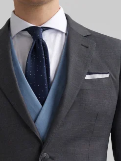 Trajes|Trajes<Alvaro Moreno AMERICANA MILANO GALES Gris