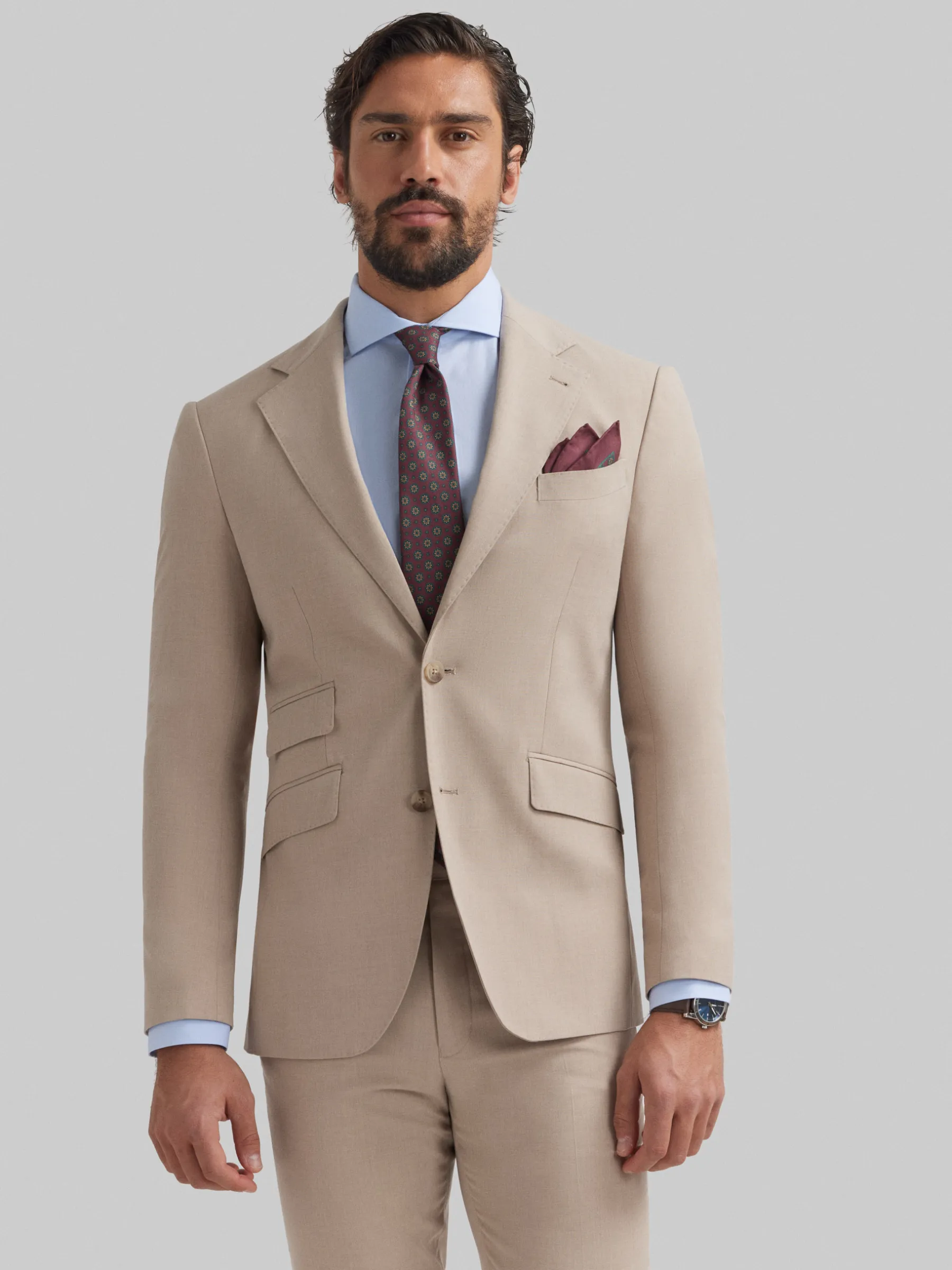 Trajes|Trajes<Alvaro Moreno AMERICANA NAPOLI Beige