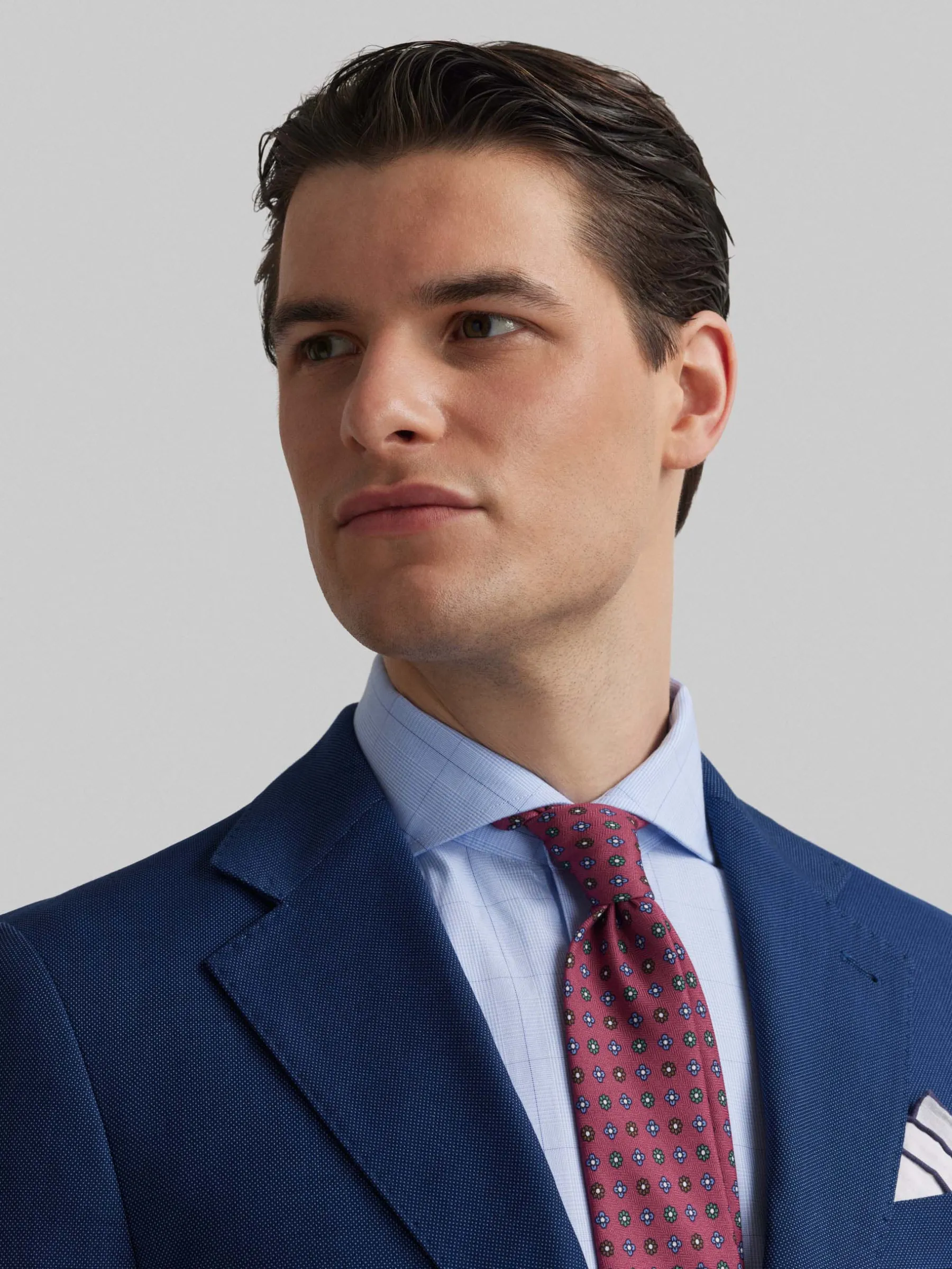 Trajes|Trajes<Alvaro Moreno AMERICANA NAPOLI MICROBIRD Azul