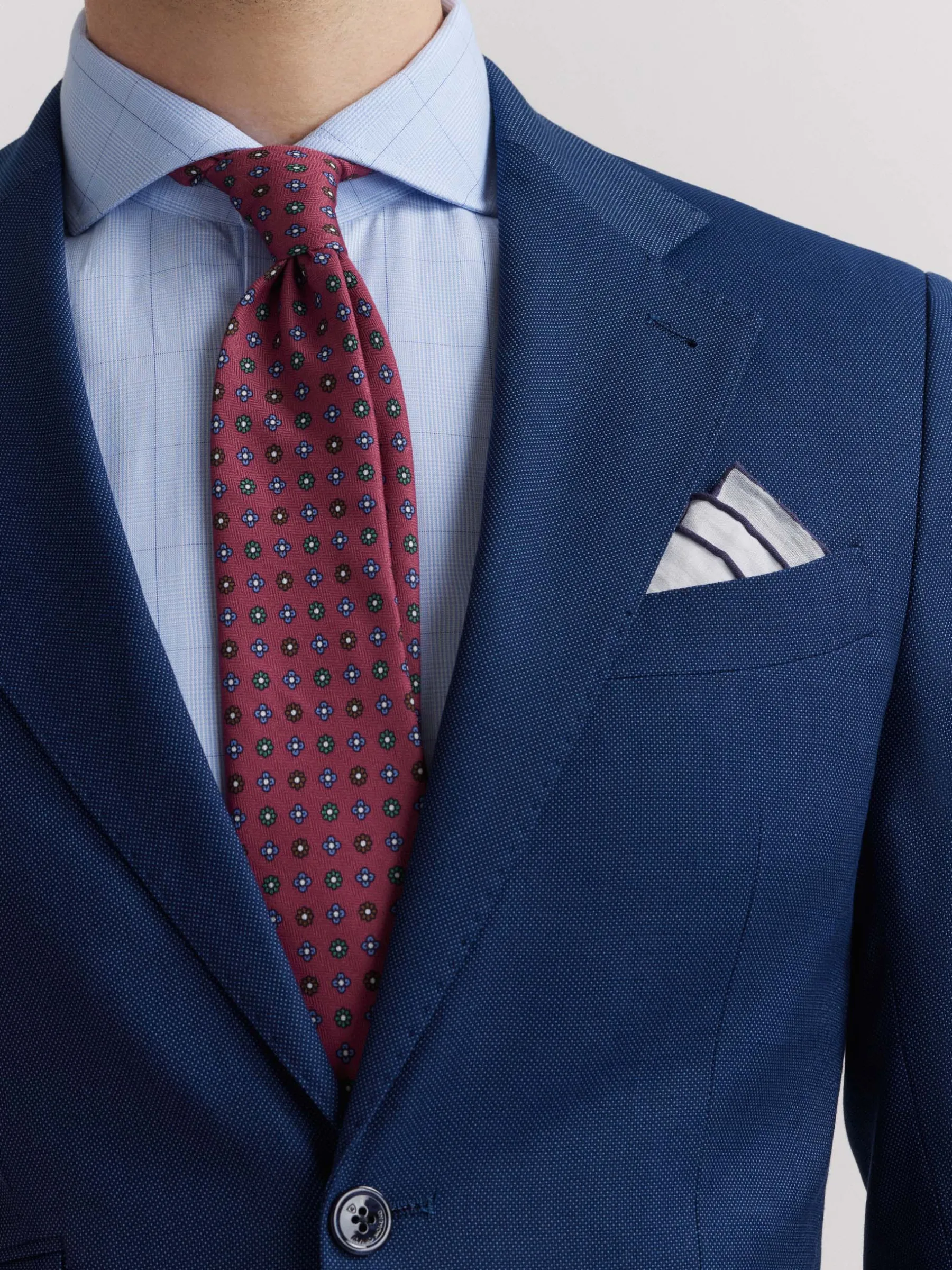 Trajes|Trajes<Alvaro Moreno AMERICANA NAPOLI MICROBIRD Azul