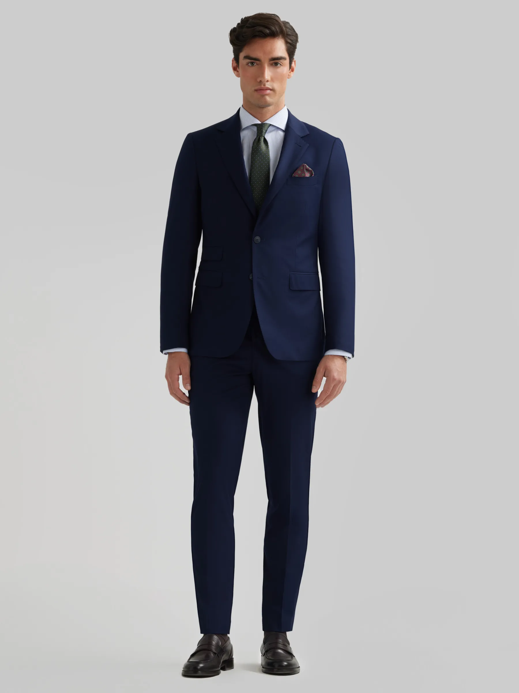 Trajes|Trajes<Alvaro Moreno AMERICANA PLAIN SLIM Azul Marino