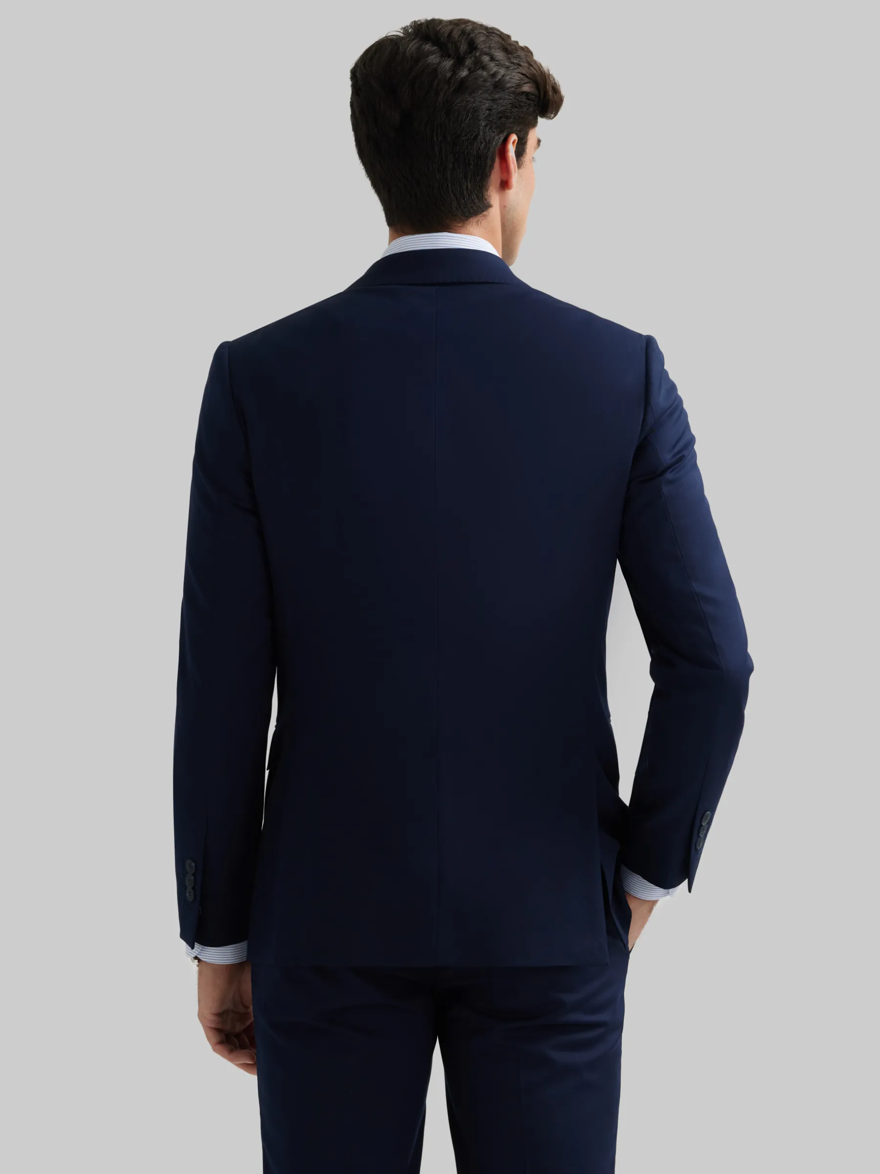 Trajes|Trajes<Alvaro Moreno AMERICANA PLAIN SLIM Azul Marino