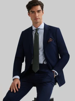 Trajes|Trajes<Alvaro Moreno AMERICANA PLAIN SLIM Azul Marino