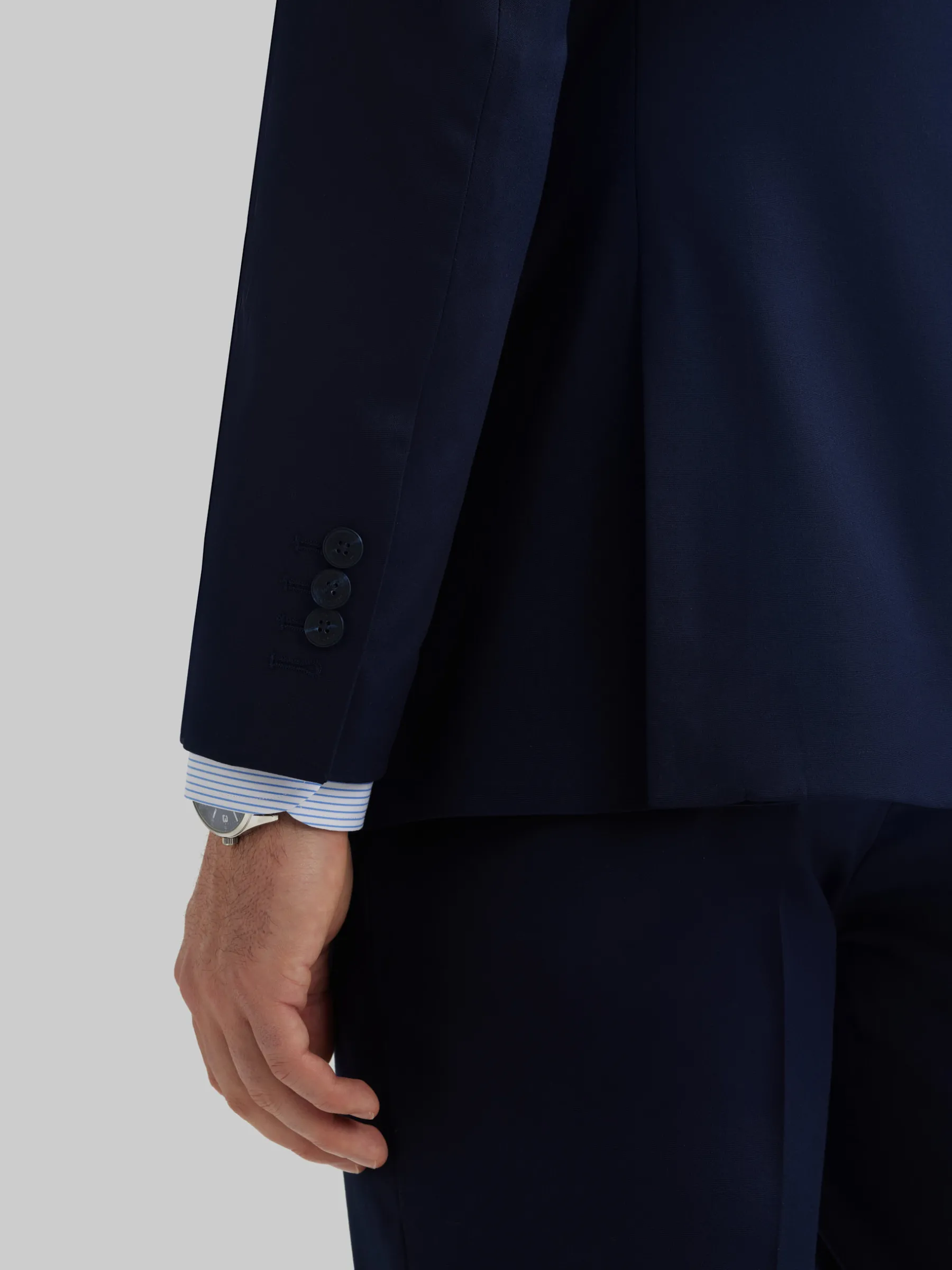 Trajes|Trajes<Alvaro Moreno AMERICANA PLAIN SLIM Azul Marino