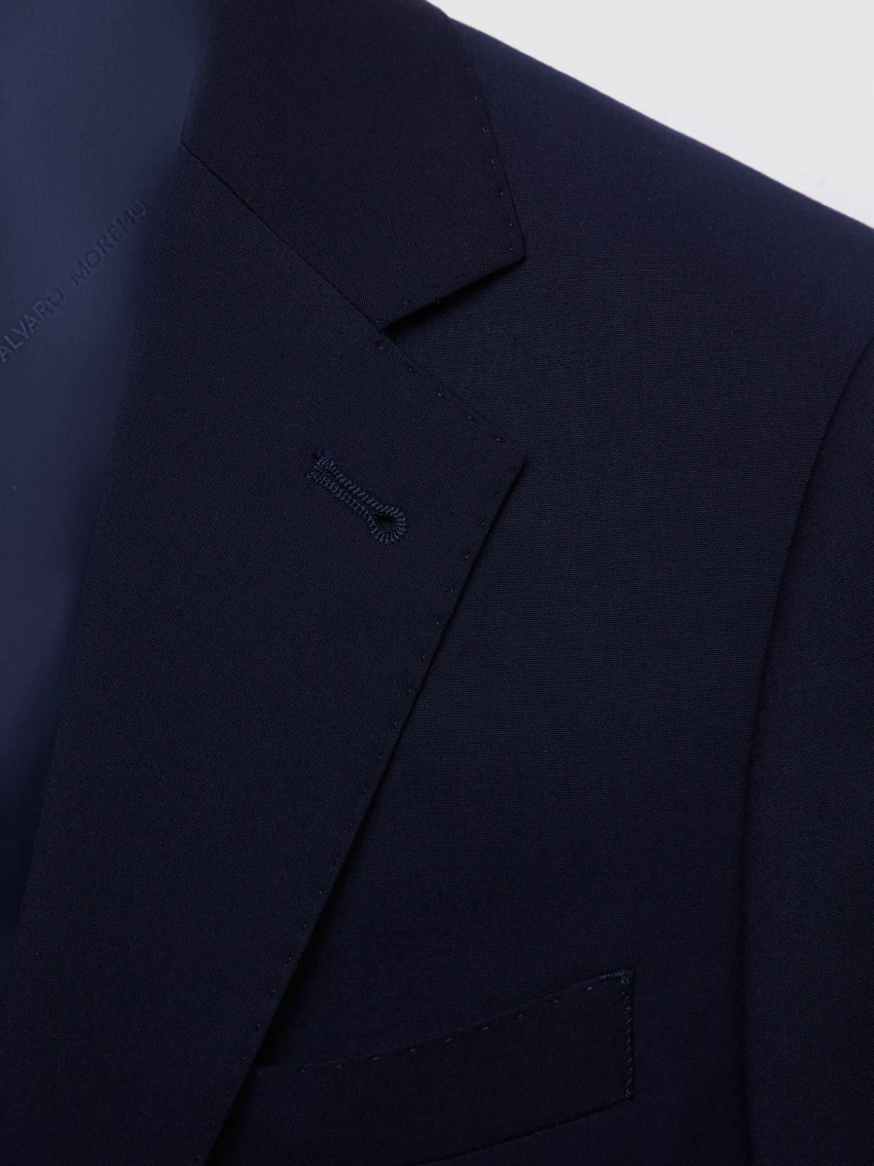 Trajes|Trajes<Alvaro Moreno AMERICANA PLAIN SLIM Azul Marino