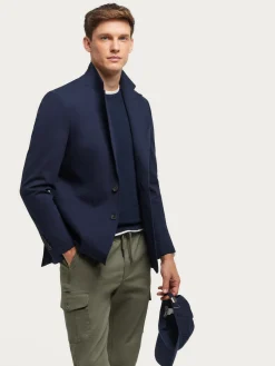 Americanas<Alvaro Moreno AMERICANA PUNTO Azul Marino