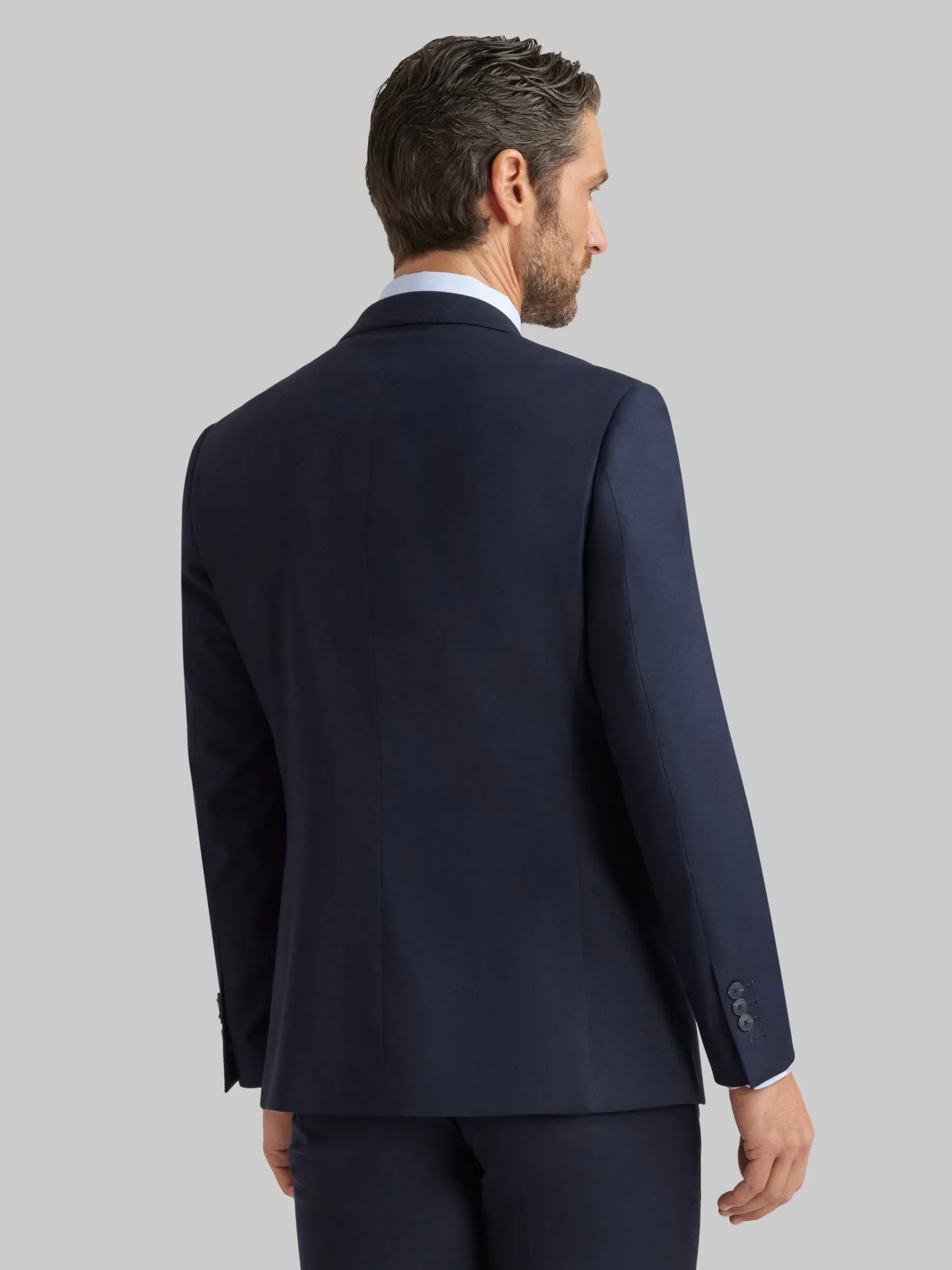 Trajes|Trajes<Alvaro Moreno AMERICANA TWILL Azul Marino