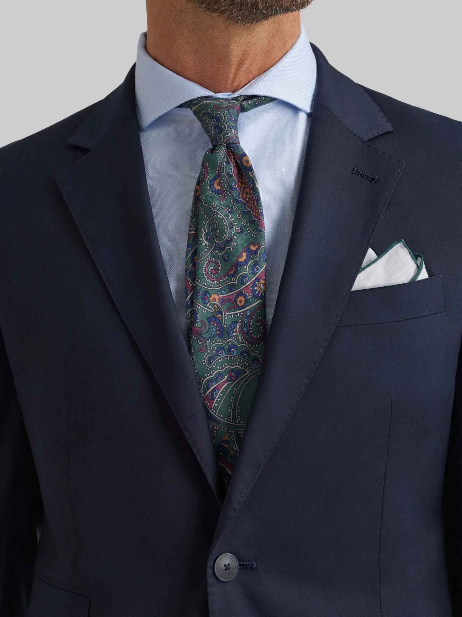 Trajes|Trajes<Alvaro Moreno AMERICANA TWILL Azul Marino