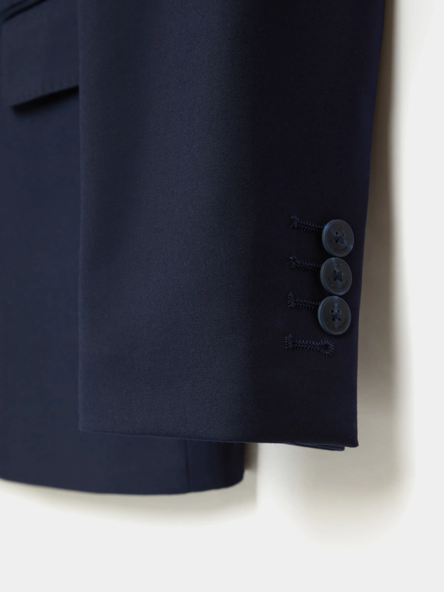 Trajes|Trajes<Alvaro Moreno AMERICANA TWILL CRUZADO Azul Marino