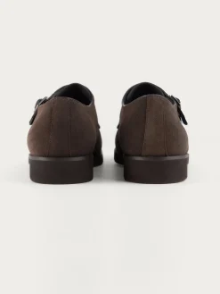 Vestir<Alvaro Moreno BLUCHER DOBLE HEBILLA MARRÓN Marrón