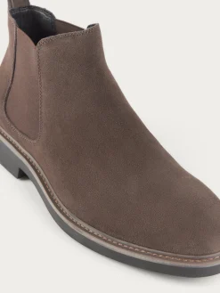 Botines<Alvaro Moreno BOTIN ELASTICO MARRÓN Marrón