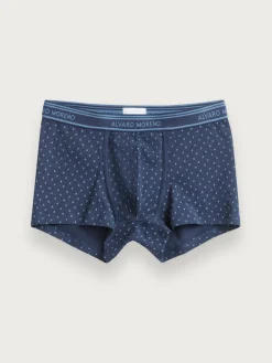 Ropa Interior<Alvaro Moreno BOXER FLOWERS Azul Marino