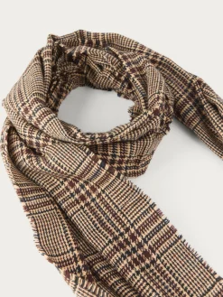 Bufandas<Alvaro Moreno BUFANDA CHECKS Azul