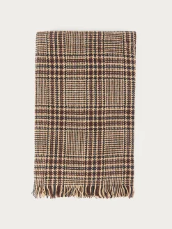 Bufandas<Alvaro Moreno BUFANDA CHECKS Azul