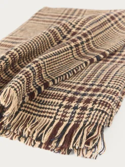 Bufandas<Alvaro Moreno BUFANDA CHECKS Azul