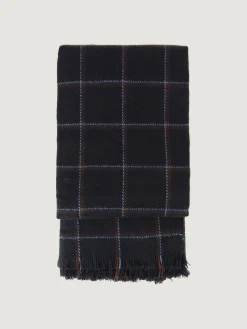 Bufandas<Alvaro Moreno BUFANDA CHECKS Azul Marino
