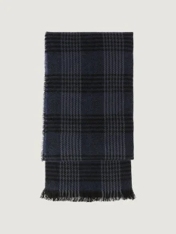 Bufandas<Alvaro Moreno BUFANDA CHECKS Azul Marino