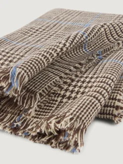 Bufandas<Alvaro Moreno BUFANDA CHECKS MARRÓN Marrón