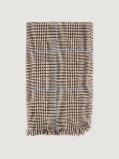 Bufandas<Alvaro Moreno BUFANDA CHECKS MARRÓN Marrón