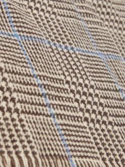 Bufandas<Alvaro Moreno BUFANDA CHECKS MARRÓN Marrón