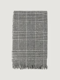 Bufandas<Alvaro Moreno BUFANDA CHECKS Negro