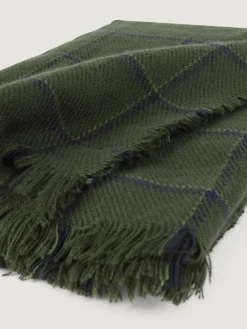 Bufandas<Alvaro Moreno BUFANDA CHECKS Verde