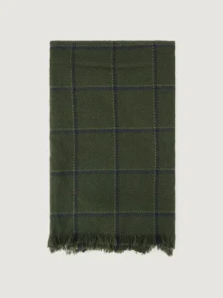 Bufandas<Alvaro Moreno BUFANDA CHECKS Verde