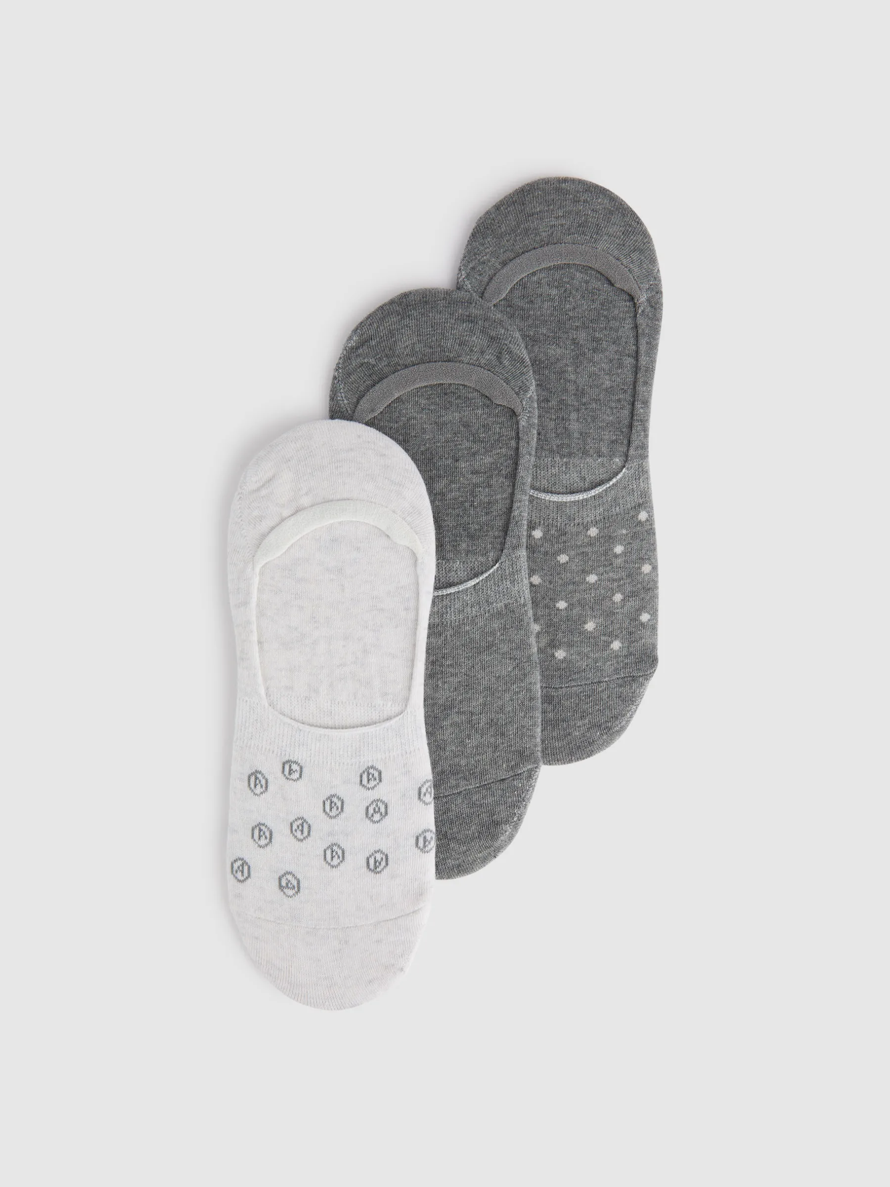 Calcetines<Alvaro Moreno CALCETINES INVISIBLES Gris