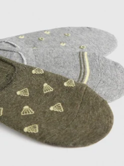 Calcetines<Alvaro Moreno CALCETINES INVISIBLES Gris