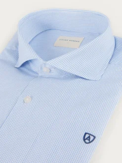 Camisas Vestir|Camisas Vestir<Alvaro Moreno CAMISA COMFORT MICROCUADRO Celeste