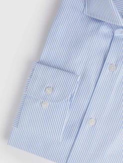 Camisas Vestir|Camisas Vestir<Alvaro Moreno CAMISA COMFORT RAYAS Celeste