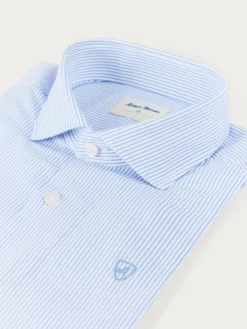 Trajes - Vestir|Camisas<Alvaro Moreno CAMISA COMFORT RAYAS KIDS Celeste