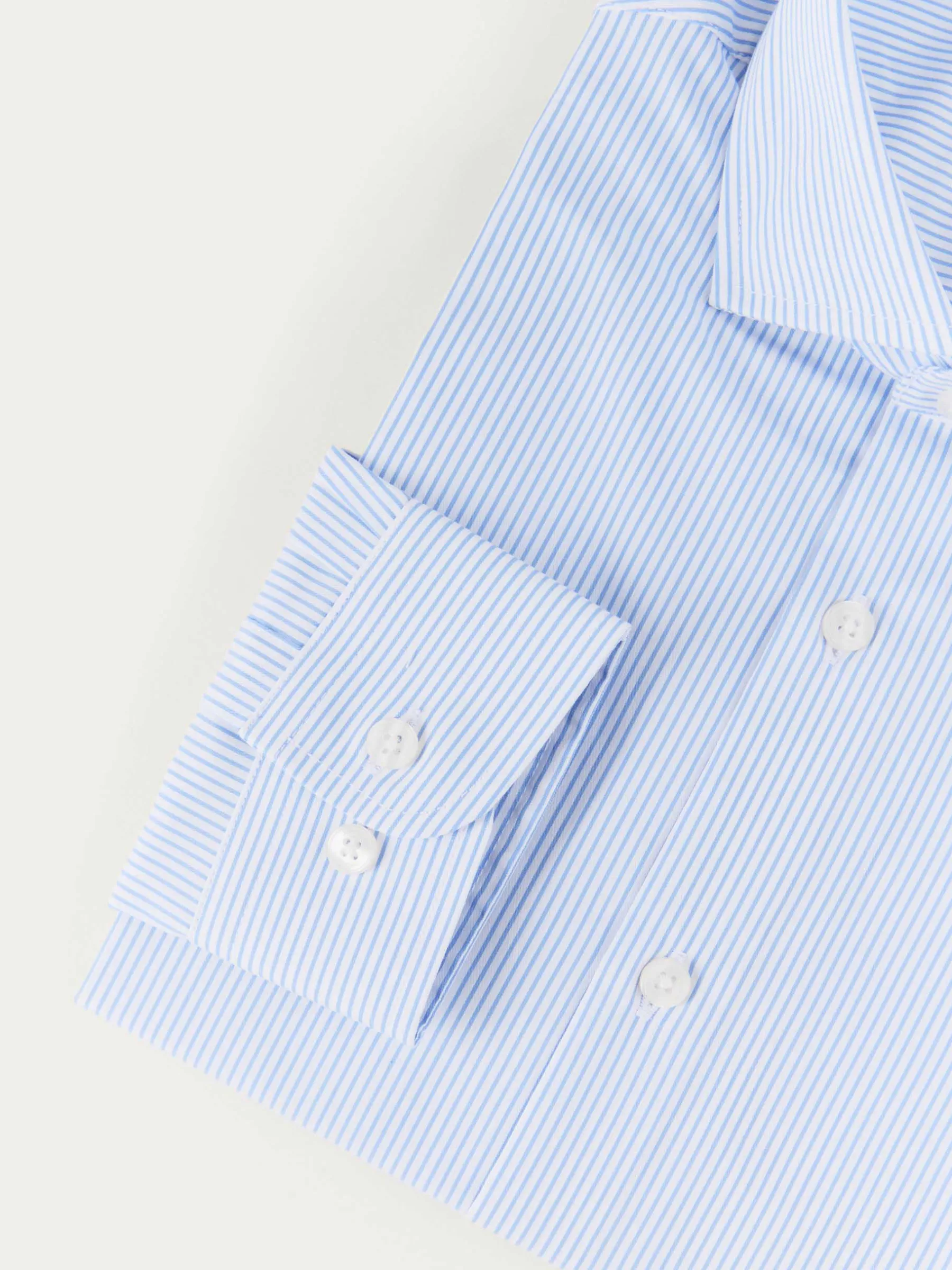 Trajes - Vestir|Camisas<Alvaro Moreno CAMISA COMFORT RAYAS KIDS Celeste