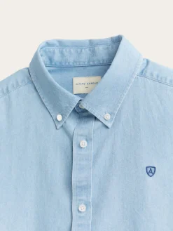 Casual<Alvaro Moreno CAMISA DENIM B.DOWN Celeste