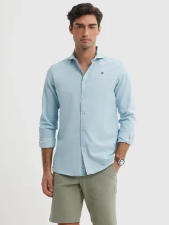 Casual<Alvaro Moreno CAMISA DENIM JACK Celeste