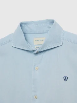 Casual<Alvaro Moreno CAMISA DENIM JACK Celeste