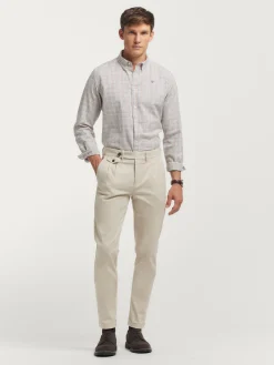 Franela<Alvaro Moreno CAMISA FLANNEL CHECKS Burdeos