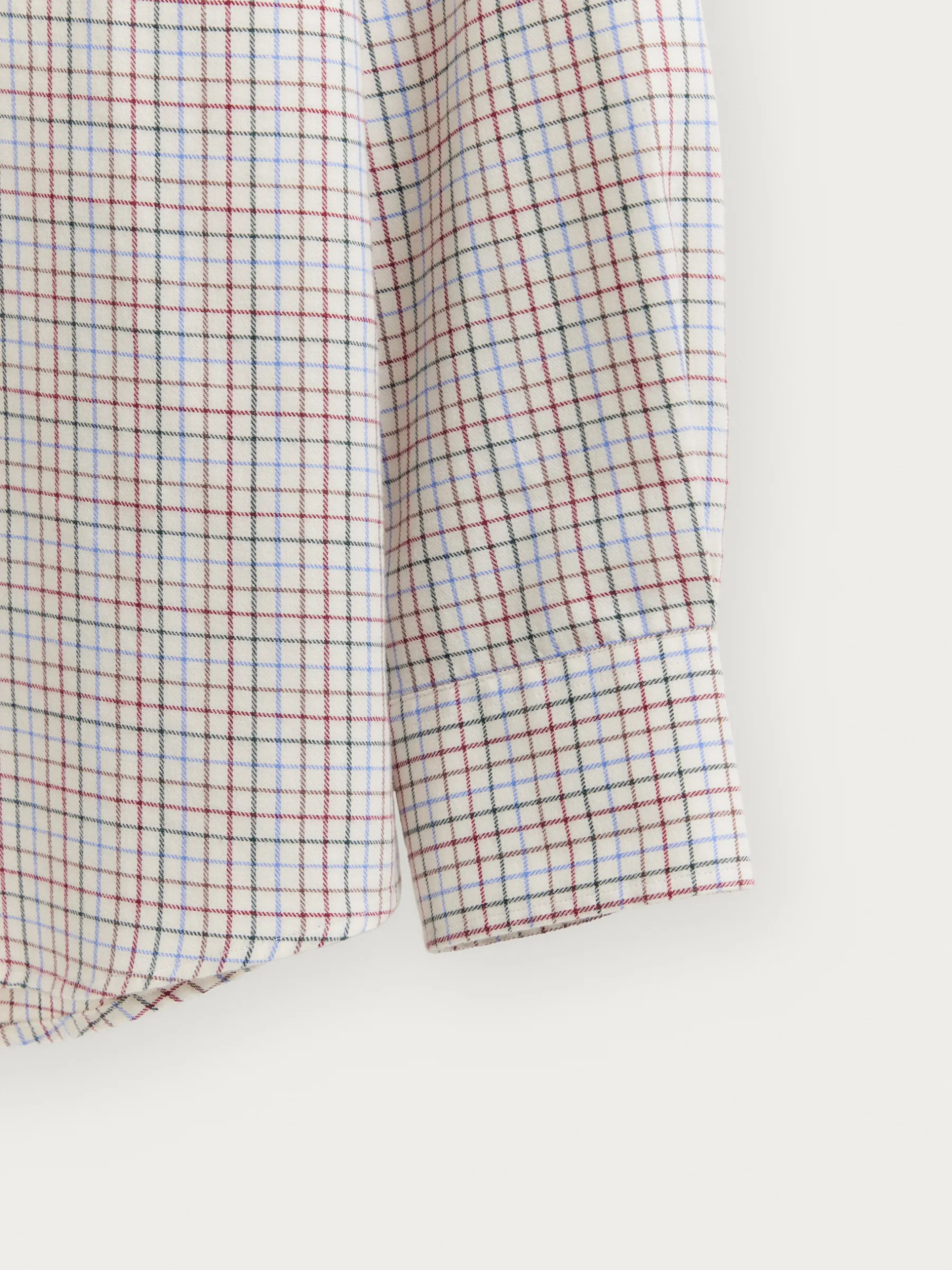 Franela<Alvaro Moreno CAMISA FLANNEL CHECKS Burdeos