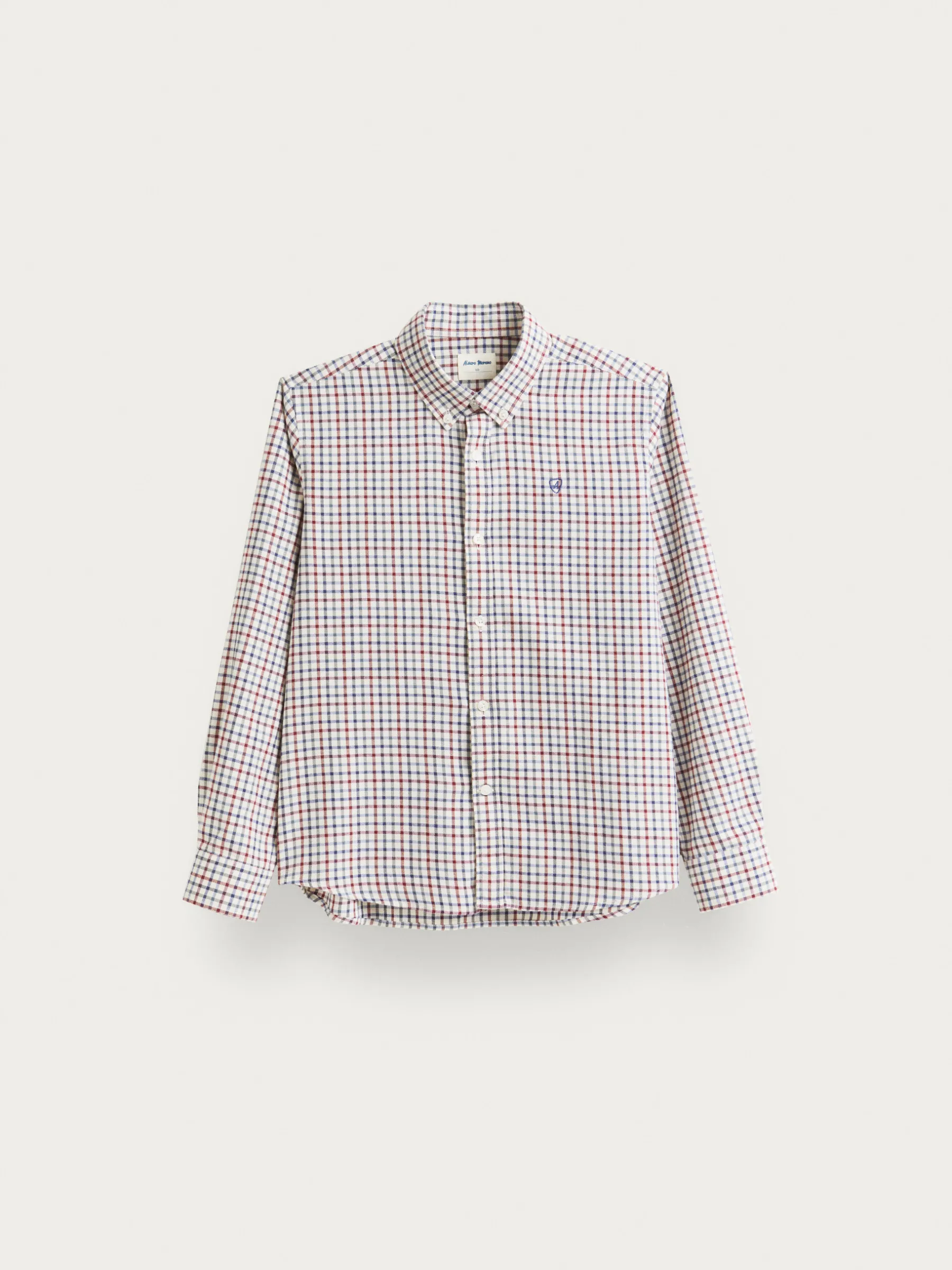 Camisas<Alvaro Moreno CAMISA FLANNEL CHECKS KIDS Burdeos