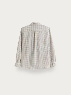 Camisas<Alvaro Moreno CAMISA FLANNEL CHECKS KIDS Burdeos