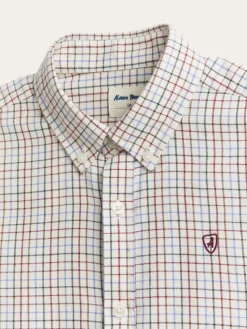 Camisas<Alvaro Moreno CAMISA FLANNEL CHECKS KIDS Burdeos