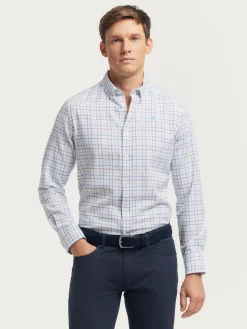 Franela<Alvaro Moreno CAMISA FLANNEL CHECKS Verde