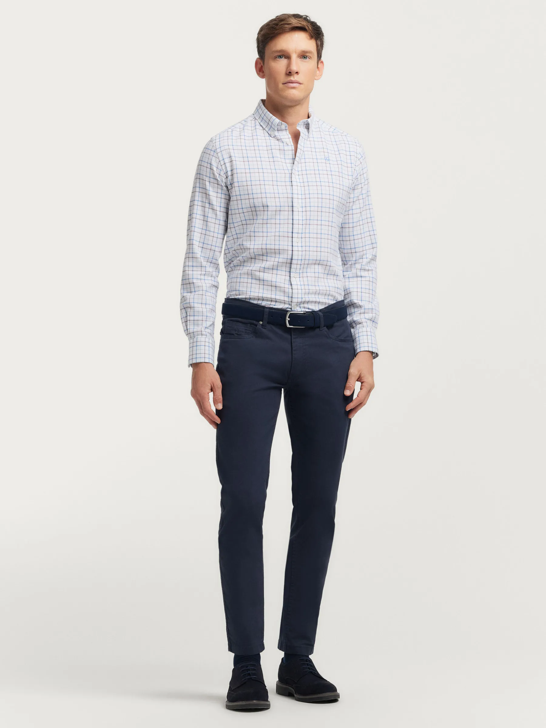 Franela<Alvaro Moreno CAMISA FLANNEL CHECKS Verde