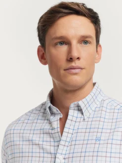 Franela<Alvaro Moreno CAMISA FLANNEL CHECKS Verde