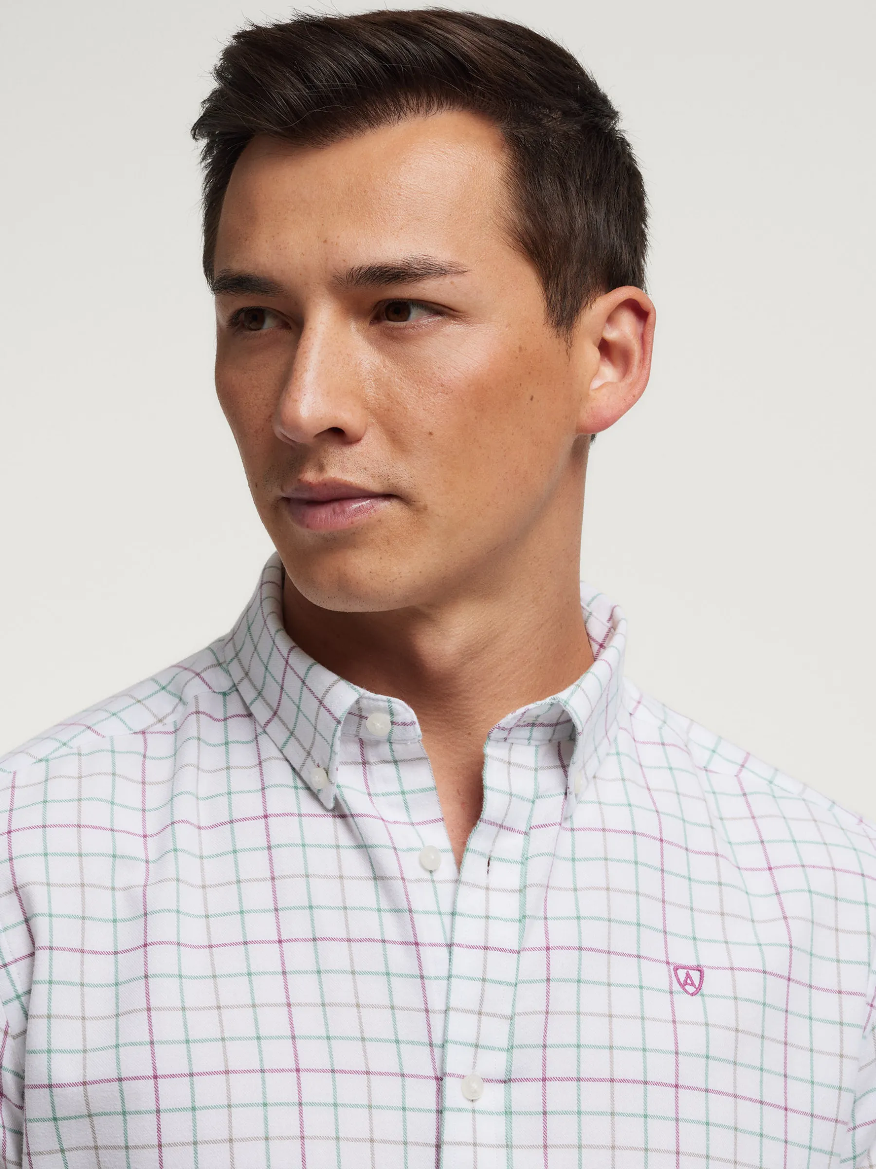 Franela<Alvaro Moreno CAMISA FLANNEL CHECKS Verde